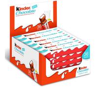 Kinder Chocolate Medium Bars, Box of 36 Bars New