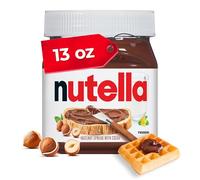 Ferrero Nutella Hazelnut Spread Perfect Lid for Pancakes 15oz (Packaging May Vary)