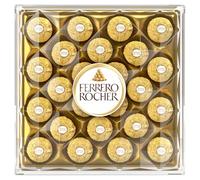 Ferrero Rocher 24 Pieces (300g) Gift Pack - Whole Hazelnut in Milk Chocolate & Nut Croquante | Premium Chocolate Treat in Elegant Recyclable Box | Ideal for Gifting, Sharing & Celebrations