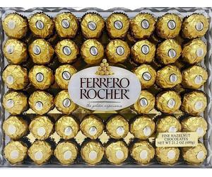 Ferrero Rocher 48 Piece Chocolate Box of 1x600g .Exp-10 Oct 2026