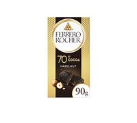 Ferrero Rocher Dark 90g Tablet Dark 55% Chocolate Hazelnut Bar-SAME DAY DISPATCH