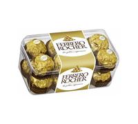 Ferrero Rocher Chocolates Box 16 Piece Gift Box by Ferrero Rocher 200g
