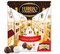Ferrero Rocher Collection Christmas Chocolate Advent Calendar 2025, Includes Rocher, Raffaello and Rondnoir Pralines, Countdown to Xmas with 24 delicious praline chocolates for each day - 259g
