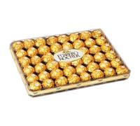 Ferrero Rocher Collection Fine Hazelnut Milk Chocolates 48 Count