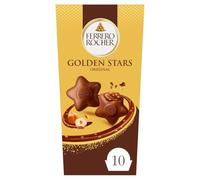 Ferrero Rocher Golden Stars Milk Chocolate and Hazelnut 115g - Best Chocolate for Christmas 2025