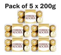 Ferrero Rocher Hazelnut Chocolate T16 x 5 PACK Christmas Gift