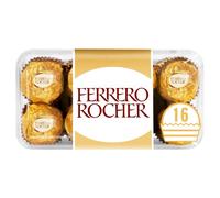 Ferrero Rocher Milk Chocolate Hazelnut Pralines Gift Box of 16 Pieces 200g × 5