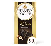 Ferrero Rocher Dark 90g Tablet Dark 55% Chocolate Hazelnut Bar-SAME DAY DISPATCH