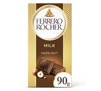Ferrero Rocher Original Milk Chocolate Bar with Hazelnuts, 90g