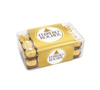 Ferrero Rocher Pralines, Chocolate Gift, Mothers Day Gift, Chocolate Hamper, Whole Hazelnut Covered in Milk Chocolate and Nuts, Box of 30 (375g)