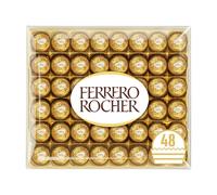 FERRERO ROCHER WRAPPED MILK CHOCOLATES FULL BOX OF 48-COUNT CHOCOLATES - 600gm
