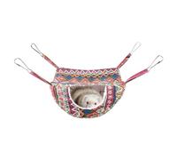 Ferret Bed - Small Animal Sleeping Bag, Guinea Pig Hammock | Cozy Warm Guinea Pig Carrier Basket for Play and Rest, Pet Cage for Chinchillas, Parrots, Sugar Glides
