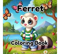Ferret Coloring Book For Kids