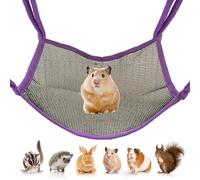 Ferret Hammock for Cage, Pet Hammock, Breathable Nest Swing Toys Climbing Enrichment for Sleeping Hiding Exercising Exploring Small Pets