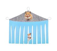 Ferret Hammock, Squirrel Hideouts, Velvet, Metal Multifunctional Habitat for Sleeping and Playing, Cozy Hideaway, Perfect for Ferrets, Hamsters, Chinchillas, Dwarf Sugar Gliders