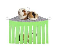Ferret Hammock, Squirrel Hideouts, Velvet, Metal Multifunctional Habitat for Sleeping and Playing, Cozy Hideaway, Perfect for Ferrets, Hamsters, Chinchillas, Dwarf Sugar Gliders