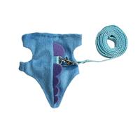 Ferret Harness and Leashes - Adjustable Small Pet Harness Set for Outdoor Training, Soft Comfortable Design with Safety Clips for Bunny, Kitten, Chinchilla, Daily Walking Adventure 47.24 inches