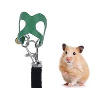 Ferret Harness and Set - Soft Leather Walking Vest for Guinea, Hamster Small Pets, Comfortable & Secure Fit for Outdoor Adventures