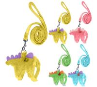 Ferret Harness,Leash,Set with Safe Bell, Ferrets Collar Small Animals Vest Harnes for Puppy, Teacup Dog and Other Small Pet (Yellow)