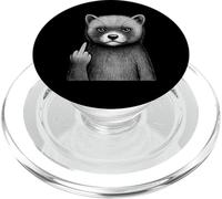 Ferret Middle Finger Sarcastic Pet Lover PopSockets PopGrip for MagSafe