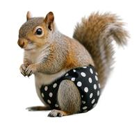 Ferret Nappies - Highly Absorbent Soft Leak-Proof Urine Moisture Protection Pants - Washable Squirrel Panties - For Small Rodents Including Gerbils Mice Degus Hamsters and