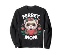 Ferret Parent Ferrent Mom Pet Ferrets Sweatshirt