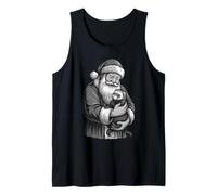 Ferret Santa Claus Christmas Pet Lover Tank Top