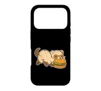 Ferret Sneaks Burger Cartoon Case for iPhone 17 Pro