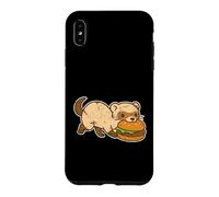 Ferret Sneaks Burger Cartoon Case for iPhone XS Max