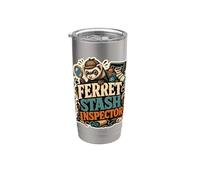 Ferret Stash Inspector Hidden Socks Stainless Steel Insulated Tumbler