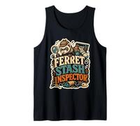 Ferret Stash Inspector Hidden Socks Tank Top