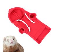 Ferret Sweatshirt - Small Ferret Clothes Hoodies | Guinea Sweatshirt Drawstring Hood Hoodie Hamster Sweater Skin Friendly Drawstring Hood For Rabbit, Ferrets, Cat