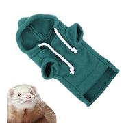 Ferret Sweatshirt, Small Ferret Clothes Hoodies - Ultimate Winter Comfort, Drawstring Skin Friendly Rabbit Costume for Cats Coss