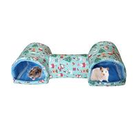 Ferret tunnel, Halloween Interactive Cage Accessories for Fun Recess and Comfortable Resting Place, Sleeping Bed for Chinchillas, Hamsters, Hedgehogs, Squirrels, Small Anime