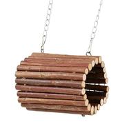 Ferret Tunnel - Instinctive Burrowing Play Track, Enclosed Sanctuary Hiding Vault, Expandable Accordion Flex Tube, Small Cage Exercise Component Maze | for Guinea Pigs Hamsters Gerbils