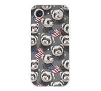Ferret U.S. Flag Phone Cases Compatible with iPhone 17 Air | Novelty Funny Lightweight Protective Cover 17/17 Air/17 Pro/17 Pro Max