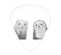 Ferrets Advanced guitar pick 12 pieces Three thicknesses for bass, electric guitar, acoustic guitar bag