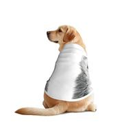 Ferrets Print Dog Outfit Sleeveles, Funny Pet Dog Clothes Machine Washable Shirt Vest For Medium Large Dogs