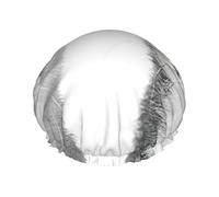 Ferrets Print Shower Essentials Bonnet For Women, Large Washable Elastic Band Bath Hair Wrap Shower Cap