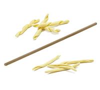 Ferretto for Fresh Pasta or Iron for Calabrian fusilli, in Brass, Length 30 cm and Base 5x5 mm. Quality Made in Italy