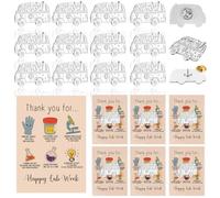 Ferreve 30 Set Anesthesia Appreciation Gifts Propofol Molecule Brooch Pins Anesthesiologist Gift Ideas with Thank You Cards CRNA Week Gifts for Staff Nurse Doctor Coworker (Anesthetist,Silver)
