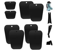 Ferricult Boot Shapers for Tall Boots 4 Pairs Boot Trees for Tall Boots Women 4 Different Size Plastic Stand up Inserts Flexible Inserts for Home Storage Shoe Store Use, Xmas décor