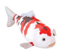 Ferricult Large Koi Fish Plush Pillow, Lifelike 3D Koi Fish Plush Stuffed Animal Good Luck Decorative Carp, Soft Body Pillow for Couch, Bed, Room Decor, Uso en casa