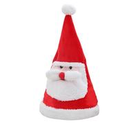 Ferricult Santa Hat, Singing and Dancing Electric Santa Hat Funny Novelty Musical Interactive Swinging Christmas Hats Waving and Singing for Adults Kids Xmas, Xmas décor