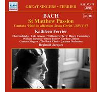 Ferrier:Bach Choir:Jacques - Bach: St Matthew Passion Cant No. 67