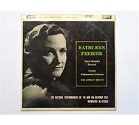 Ferrier, Kathleen - Ferrier, Kathleen Bach And Handel Arias LP Decca SXL2234 EX/EX 1960s wide band grooved with made in England at 10 o'clock