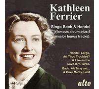 FERRIER - KATHLEEN SINGS JS BACH HANDEL - other - D1398z