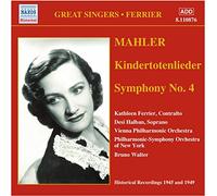 Ferrier - Mahler: Symphony 4, Kindertotenlieder