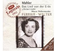 FERRIER/PATZAK/WALTER/WP - DAS LIED VON DER ERDE/RÜCKERT-LIEDER CD NEW