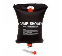 Ferrino Hanging Solar Shower, Black, 20 Litres